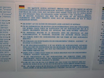 Auschwitzbesichtigung – Bild 50 von 95