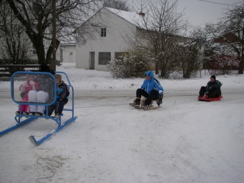 Schlittenfahren – Bild 5 von 12